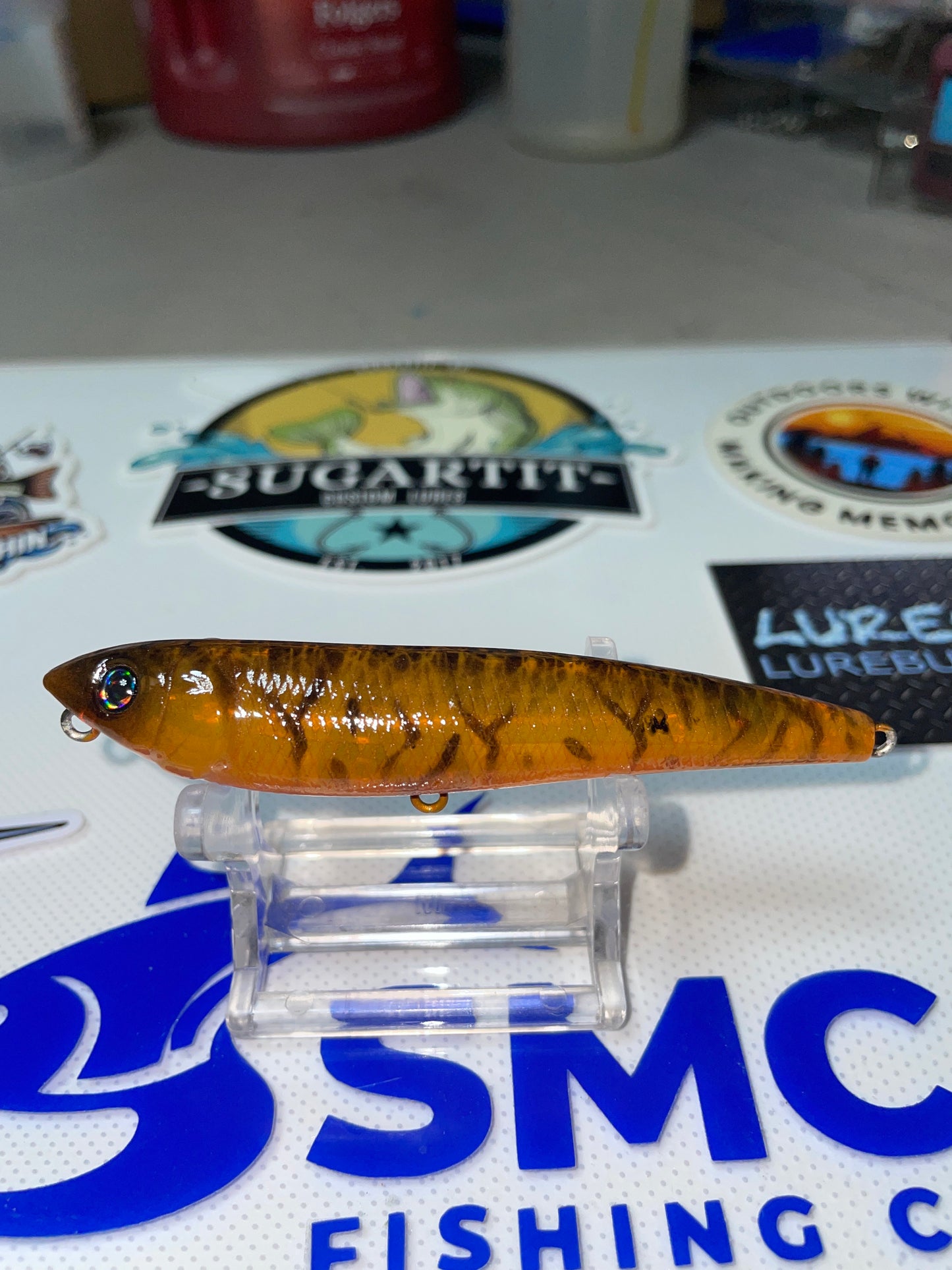 3” top water walker