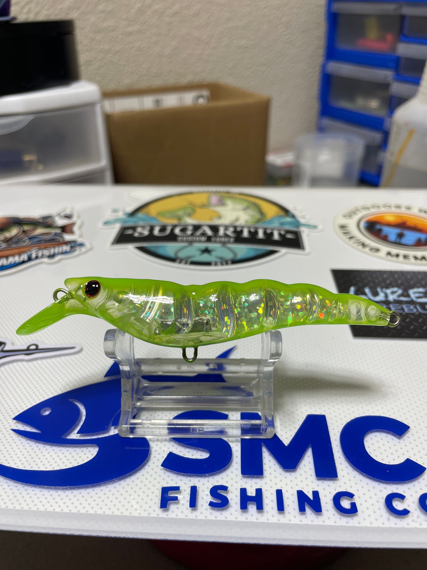 4” jerk shrimp